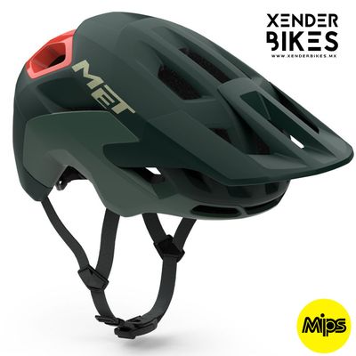MET REVO MIPS VERDE MEDIANOCHE CASCO