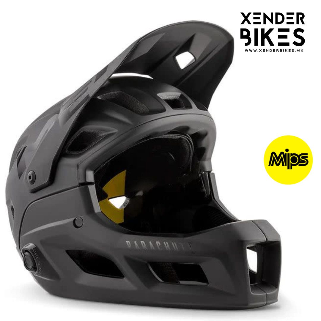 MET PARACHUTE MCR MIPS NEGRO MATE CASCO