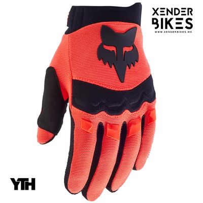 FOX RACING DIRTPAW YHT NARANJA GUANTES