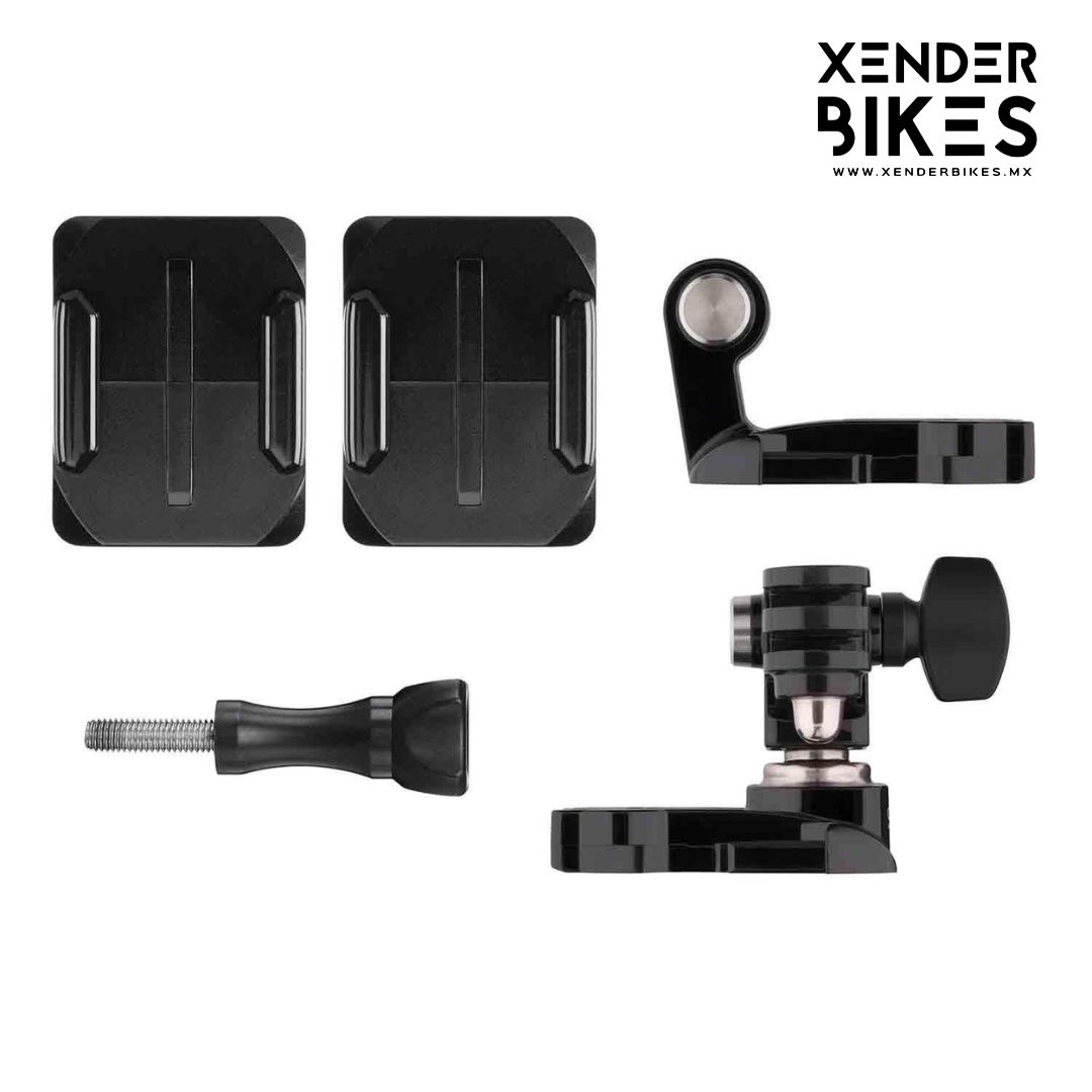 GOPRO SOPORTE PARA CASCO FRONTAL Y LATERAL
