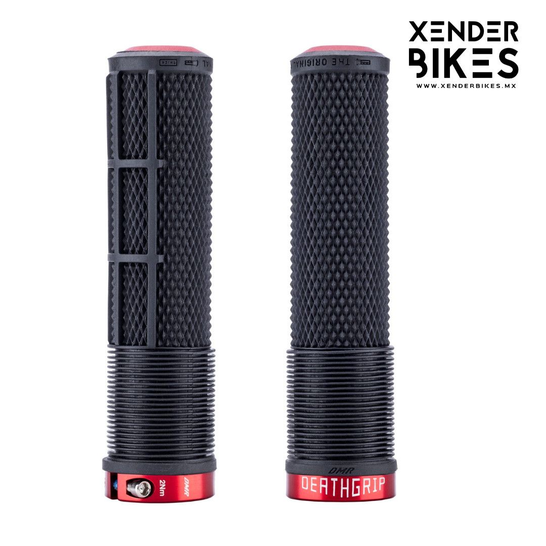 DMR DEATHGRIP 2 RACE BRENDOG NEGRO/ROJO PUÑOS