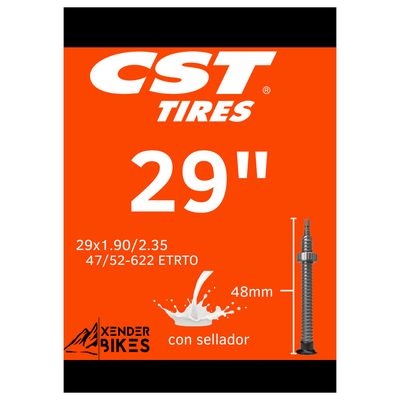 CST 29 x1.90/2.35 VF 48mm CAMARA CON SELLADOR