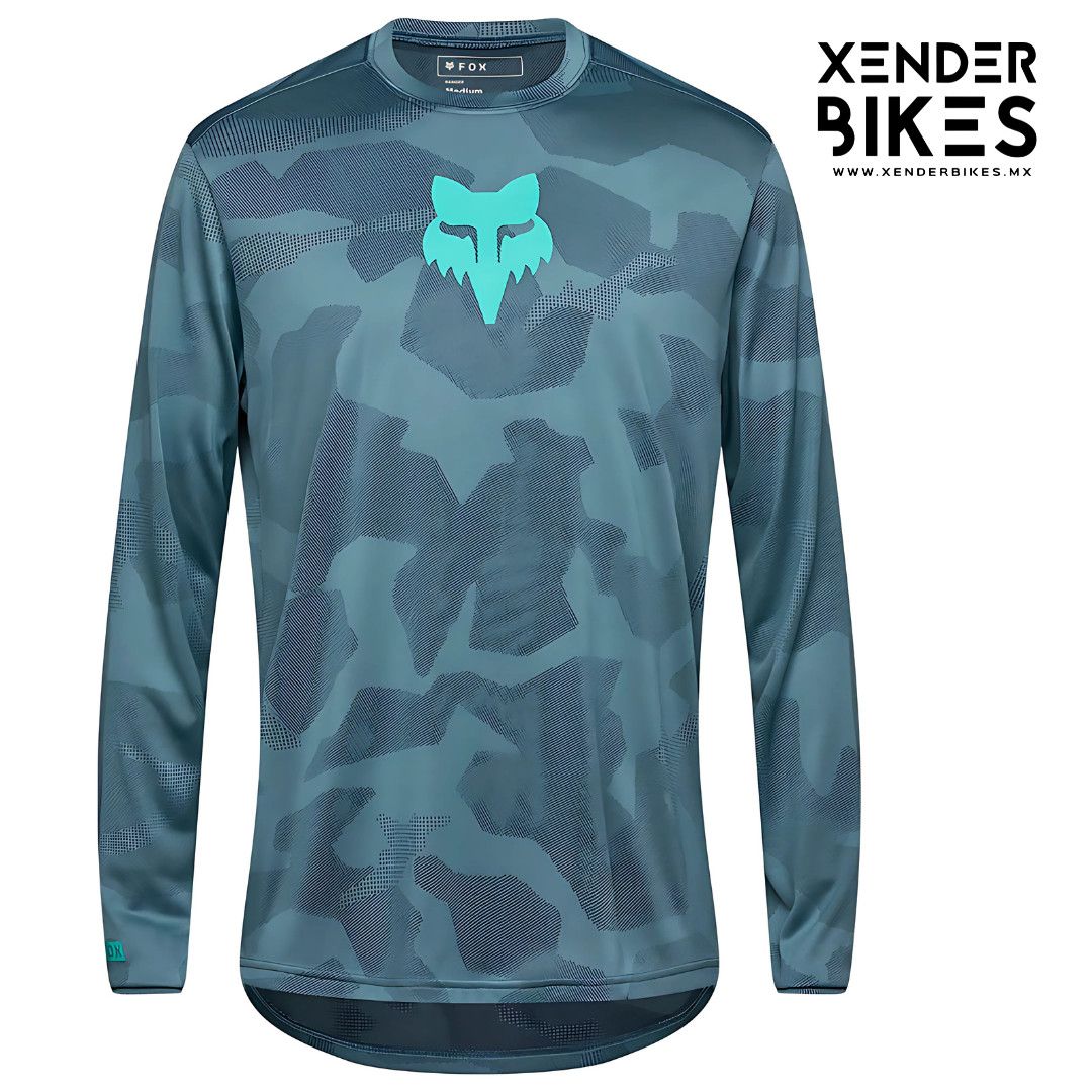 FOX RACING RANGER TRUDRI LS DARK VIN JERSEY