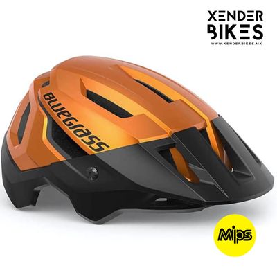 BLUEGRASS ROUGE NARANJA METALICO CASCO