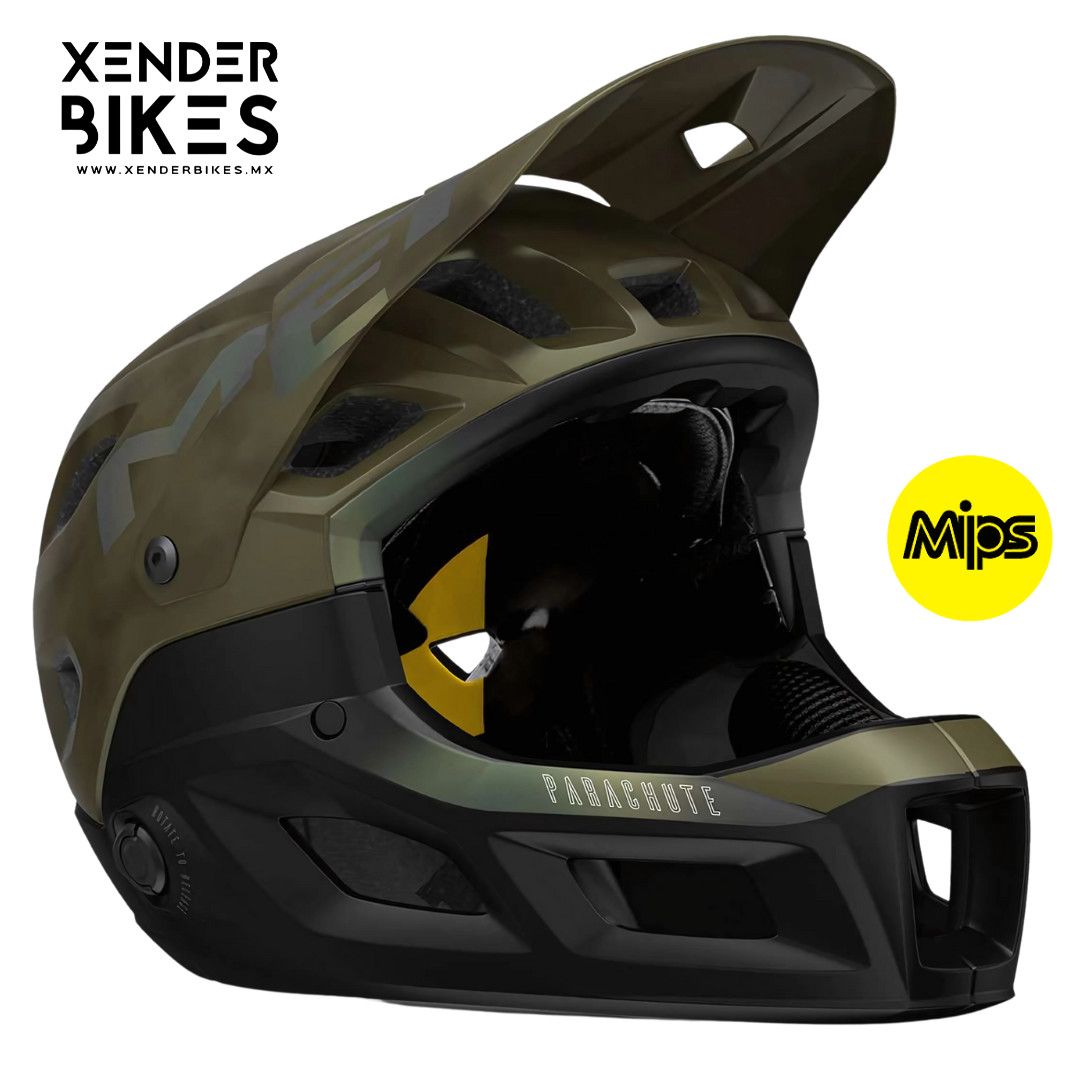 MET PARACHUTE MCR MIPS VERDE CAMO CASCO