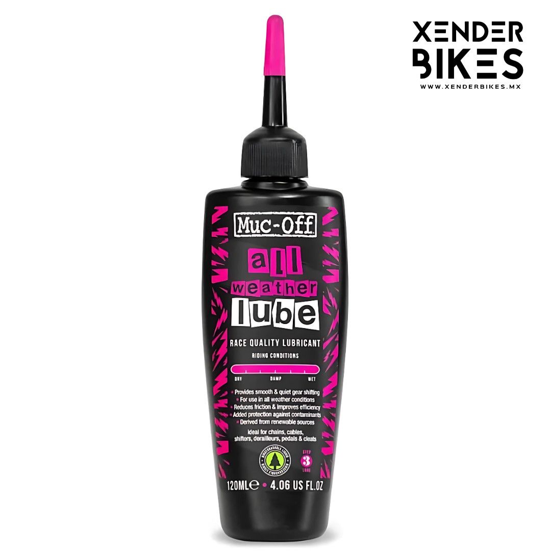 MUC OFF ALL WEATHER LUBE 120ml LUBRICANTE DE CADENA