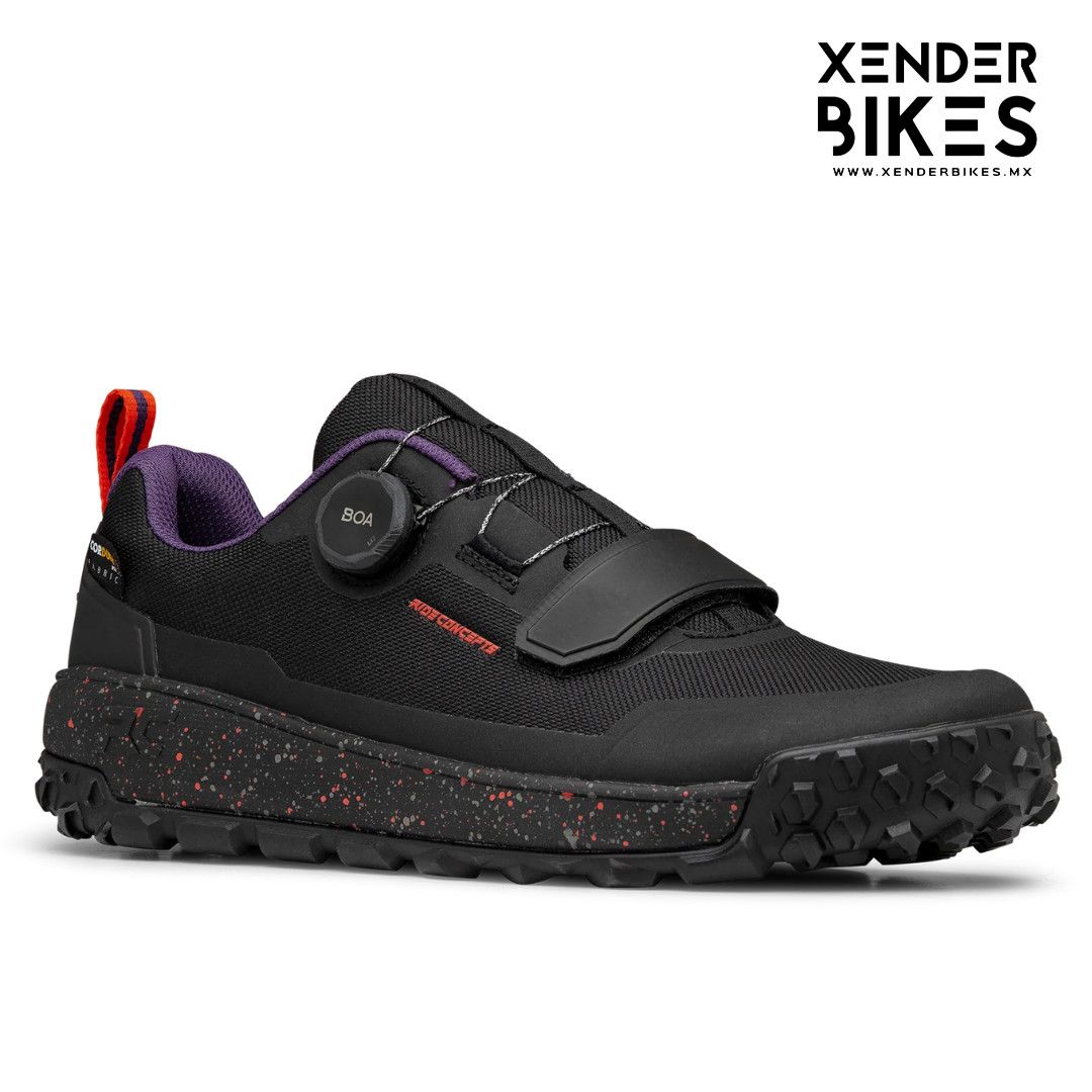 RIDE CONCEPTS TALLAC BOA NEGRO/ROJO CLIP