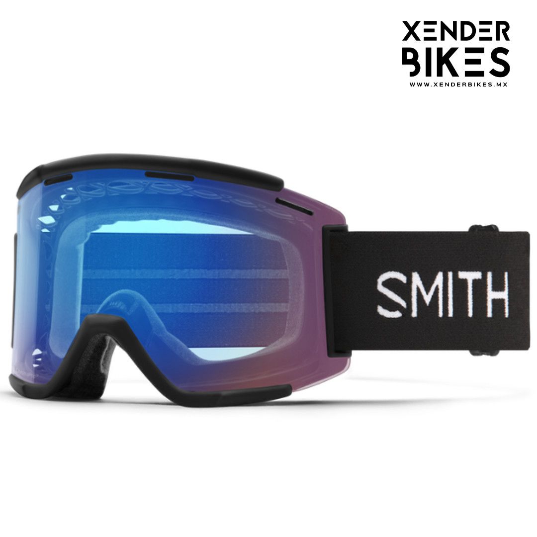 SMITH SQUAD XL BLACK CONTRAST FLASH ROSE CHROMAPOP GOGGLES