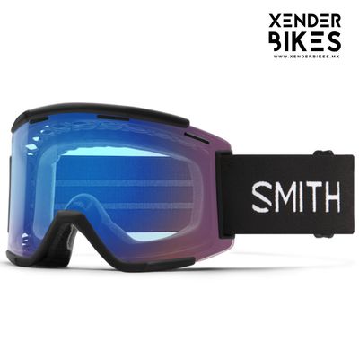 SMITH SQUAD XL BLACK CONTRAST FLASH ROSE CHROMAPOP GOGGLES