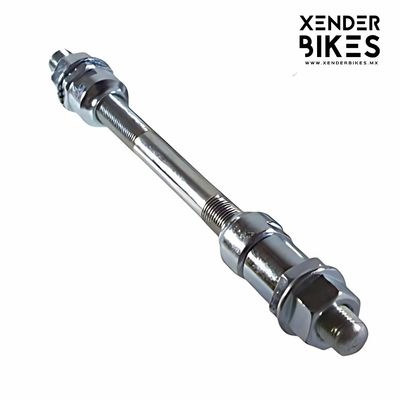 NAHEL EJE DE ACERO MACIZO 7 1/2&quot; 9 X 135mm PARA MAZA TRASERA