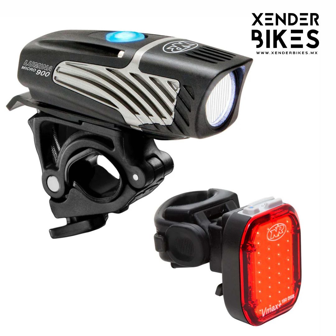 NITE RIDER COMBO LUMINA MICRO 900 + VMAX 150 LAMPARA