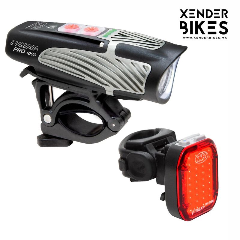 Nite Rider 850 NITE RIDER COMBO LUMINA PRO 1000Lm + VMAX 150Lm LAMPARA