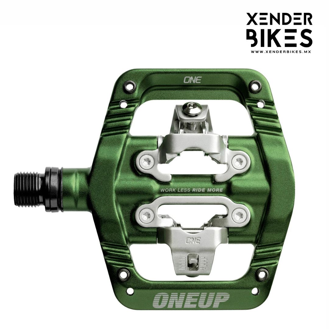 ONE UP SPD VERDE PEDALES