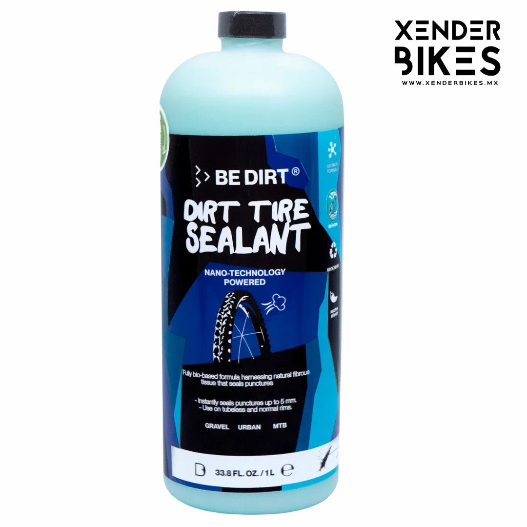 BE DIRT TIRE SEALANT 1L LIQUIDO TUBELESS