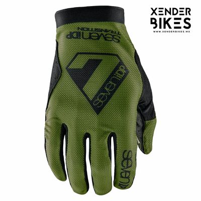 SEVEN IDP TRANSITION VERDE GUANTES