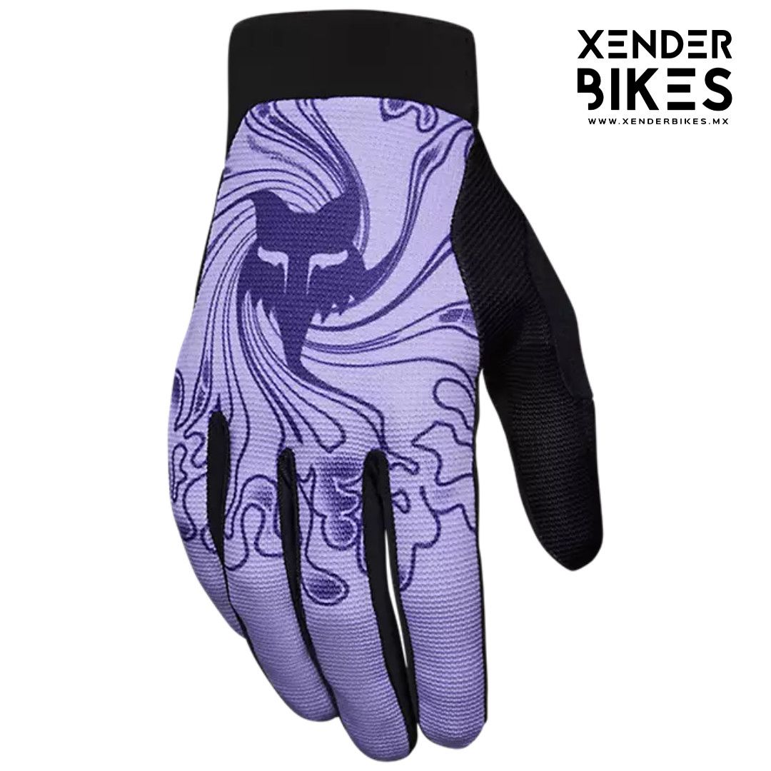 FOX RACING RANGER FREQUENCY MORADO GUANTES