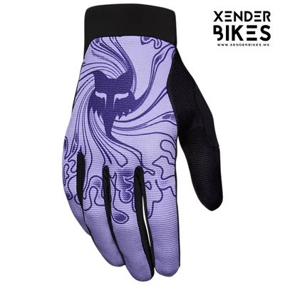 FOX RACING RANGER FREQUENCY MORADO GUANTES