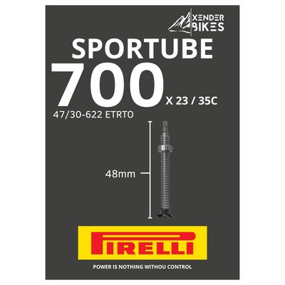 PIRELLI SPORTUBE 700 x32/40 VF 48mm CAMARA