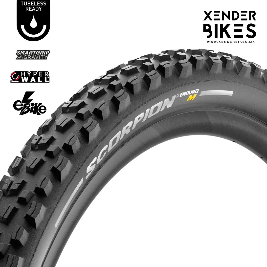 PIRELLI SCORPION ENDURO M E-MTB 27.5 x 2.60 TR/HYPRW/SGG