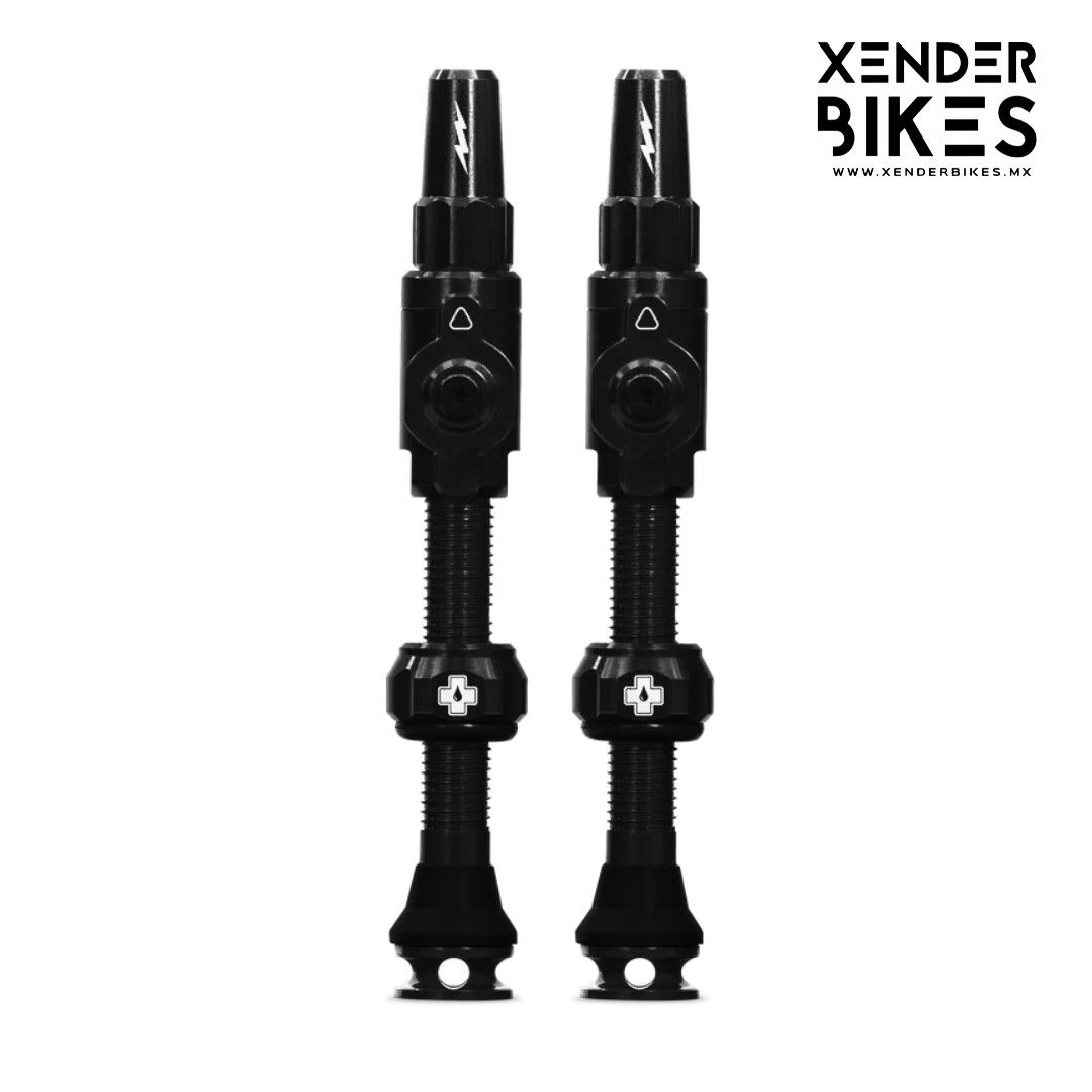 MUC OFF BIG BORE LITE NEGRO 44mm VALVULAS TUBELESS