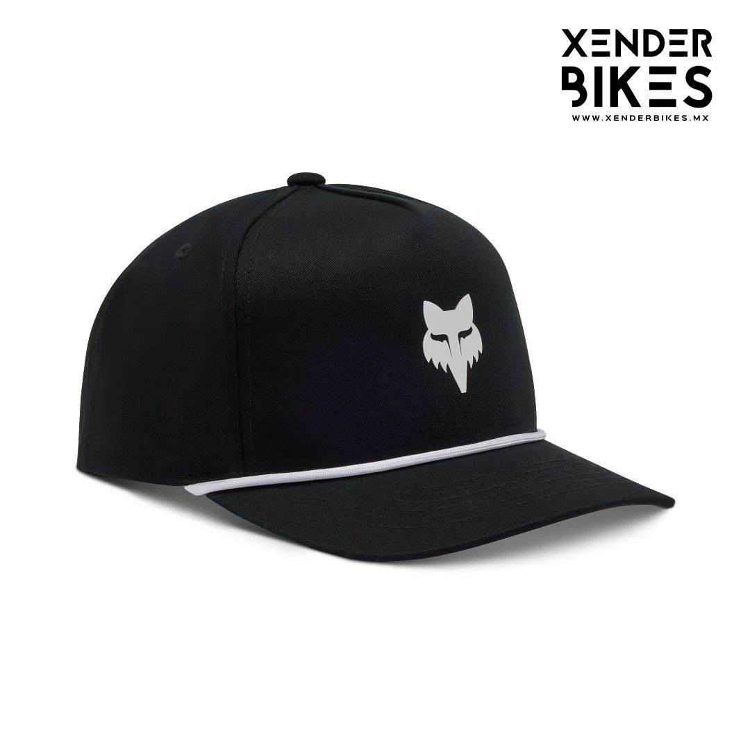 FOX RACING HEAD ROPE NEGRO GORRA