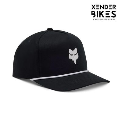 FOX RACING HEAD ROPE NEGRO GORRA