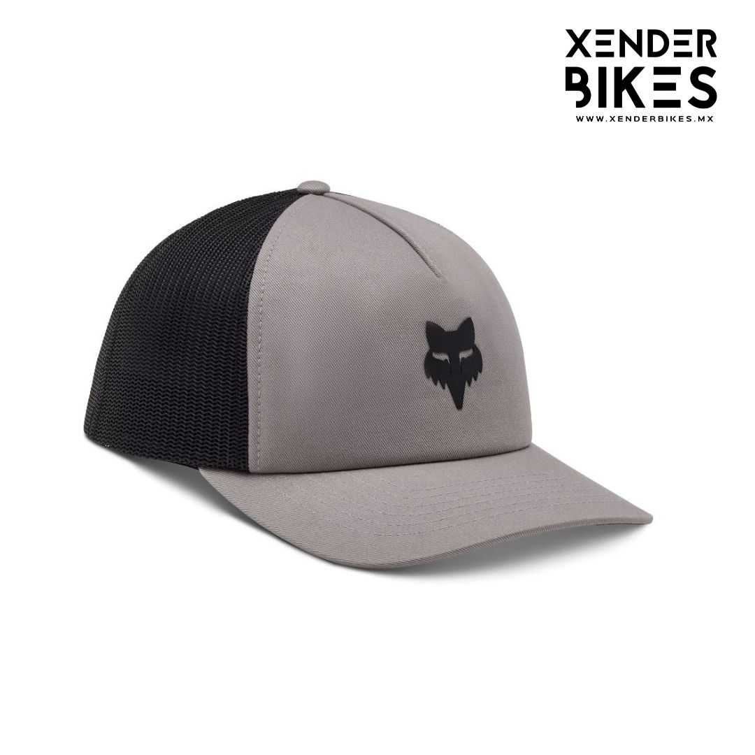 FOX RACING HEAD TRUCKER GRIS GORRA