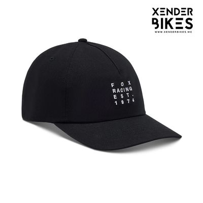 FOX RACING EST.1974 NEGRO GORRA