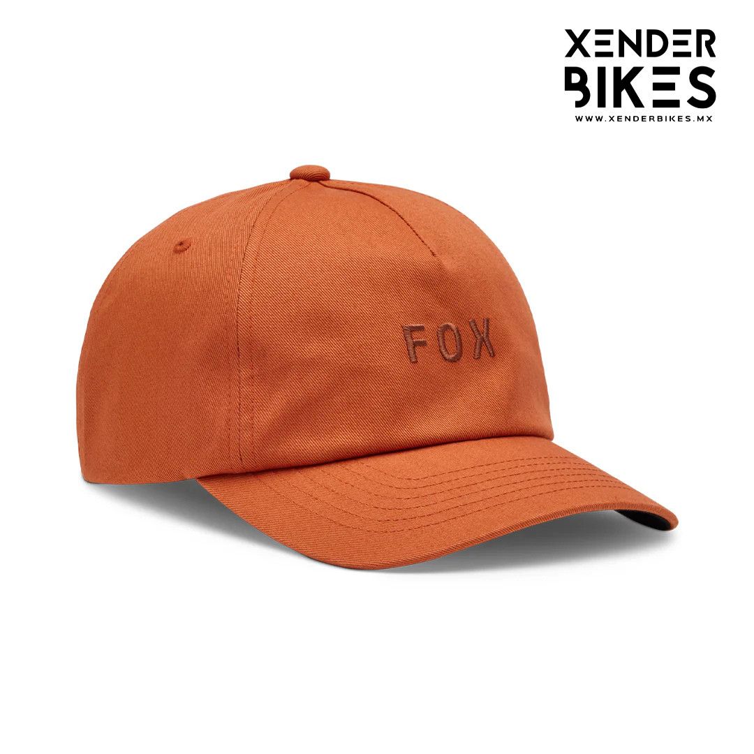 FOX RACING WORDMARK NARANJA GORRA