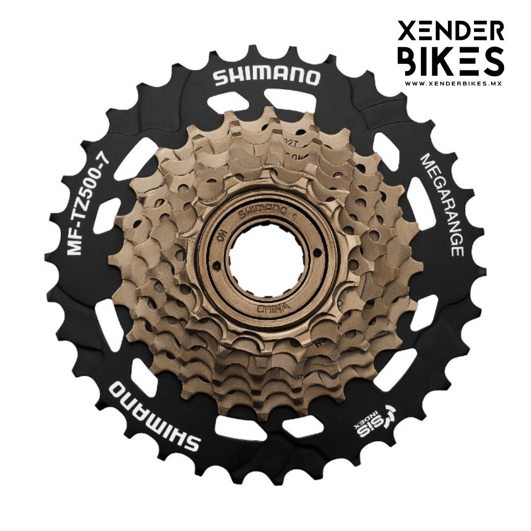 SHIMANO 7P MF-TZ500-7 14/34 MEGARANGE RUEDA LIBRE