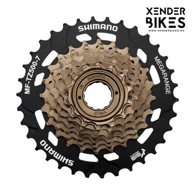 SHIMANO 7P MF-TZ500-7 14/34 MEGARANGE RUEDA LIBRE