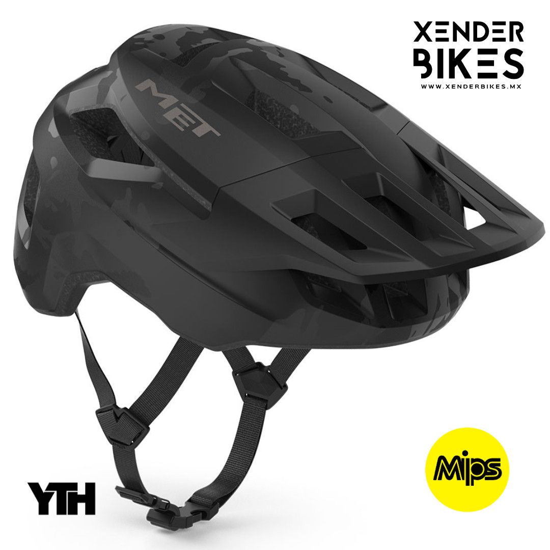 MET SHELTER MIPS NEGRO MATE CASCO NIÑO