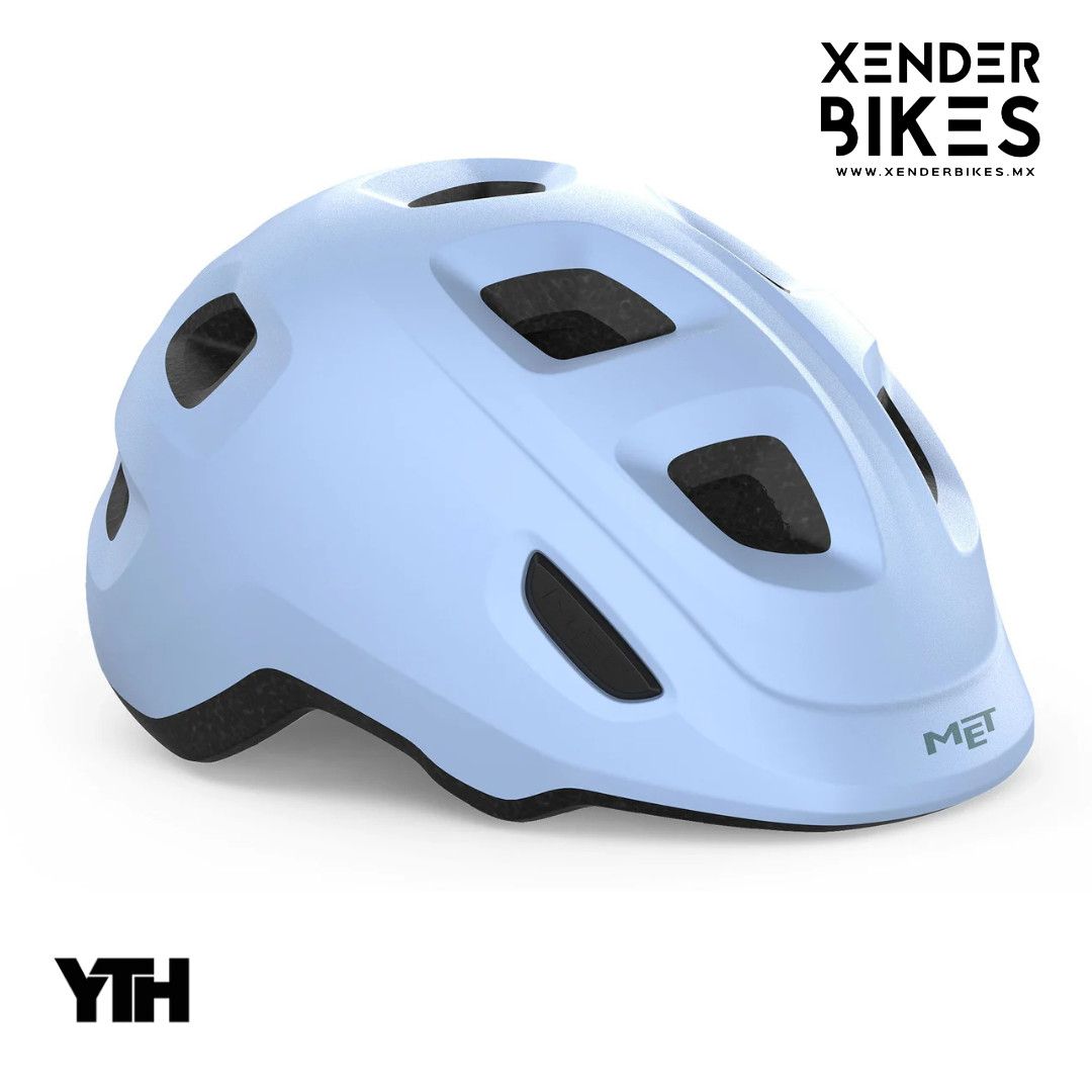 MET HOORAY LILA MATE CASCO NIÑO