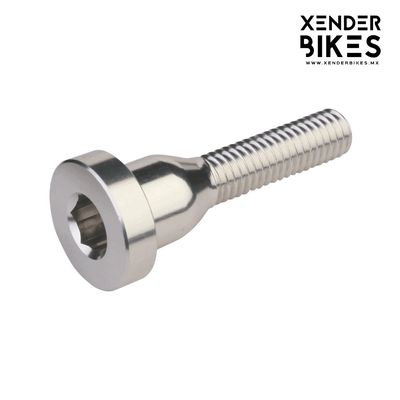 BURGTEC RHODIUM SILVER TORNILLO TOP CAP