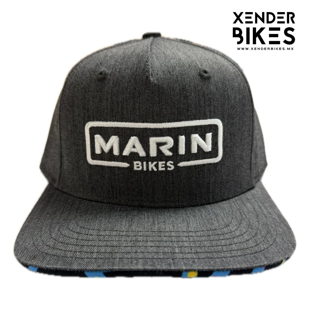 MARIN BIKES LOGO GRIS GORRA