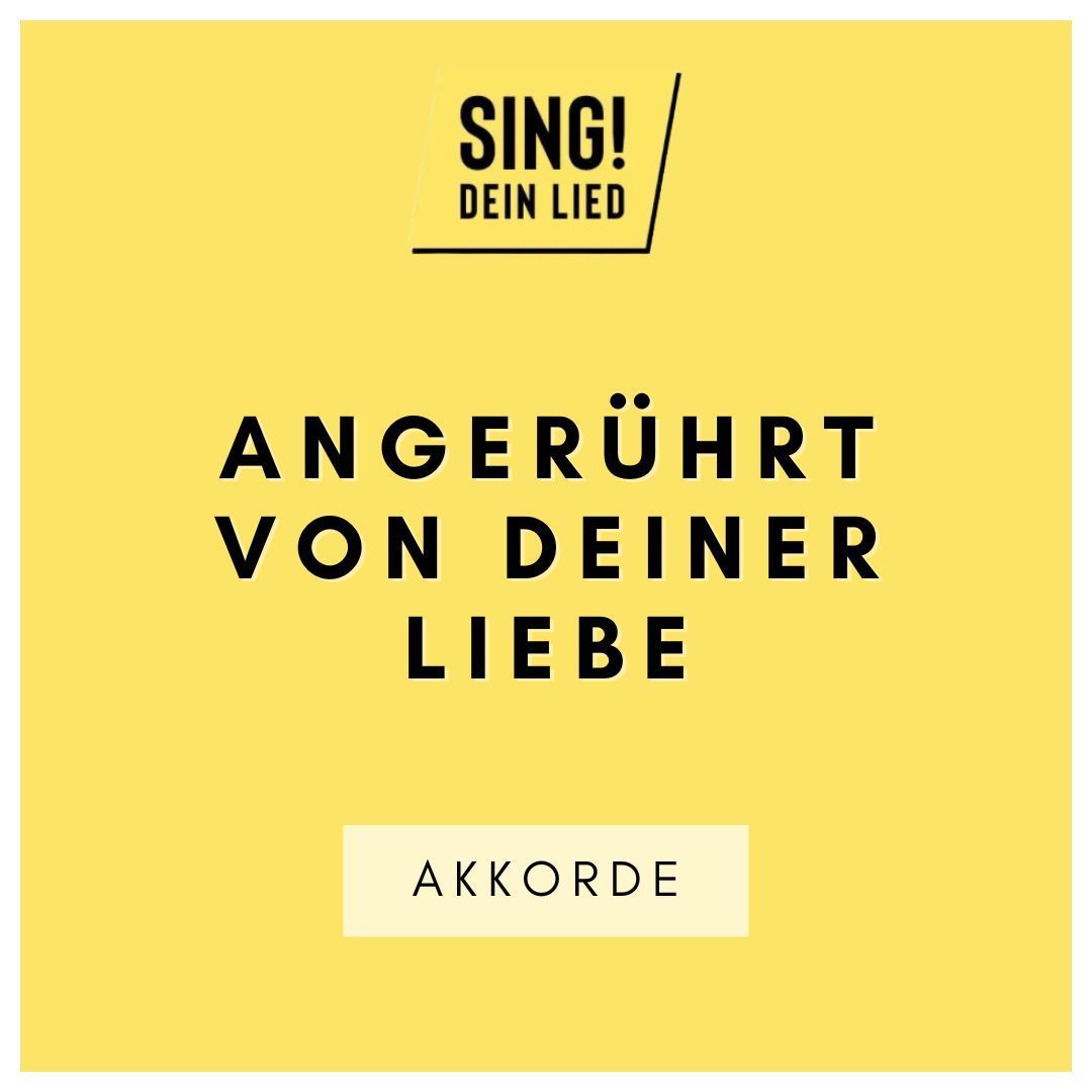 Angerührt von deiner Liebe - Akkorde Chords - H-Moll