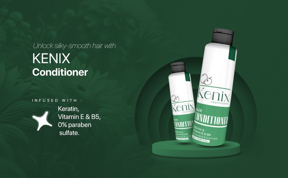 Kenix Professional Hair Conditioner keratin & Vitamin E &B5 250 ML