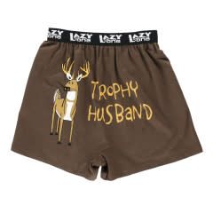 ^ * Trophy Husband Boxer (BROWN), Size: S