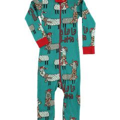 Lazy One Falala Llama Union Suit, Size: 6M