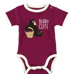 Huckleberry Bear Infant Creeper Onesie, Size: 6M