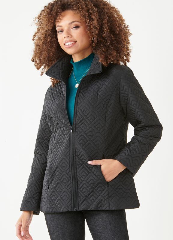 Charlie Paige Kathryn Quilted Jacket