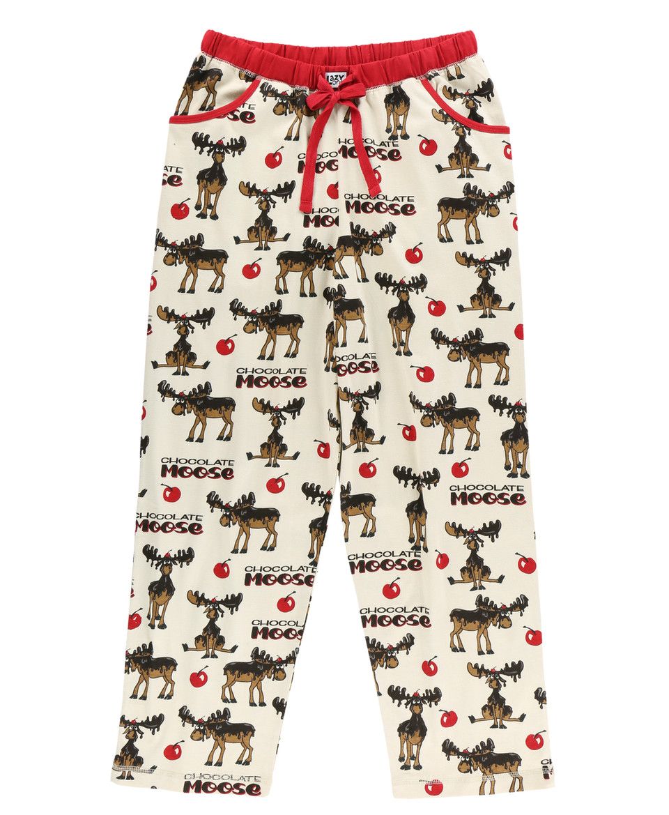 Lazy One Chocolate Moose PJ Pant: