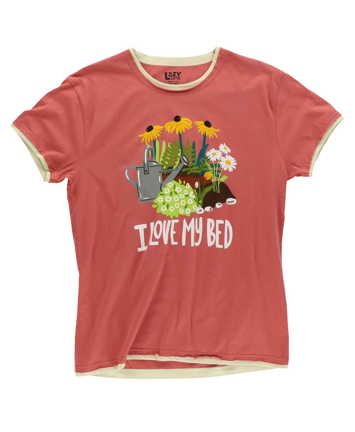 I Love My Bed PJ Tee , Size: XS