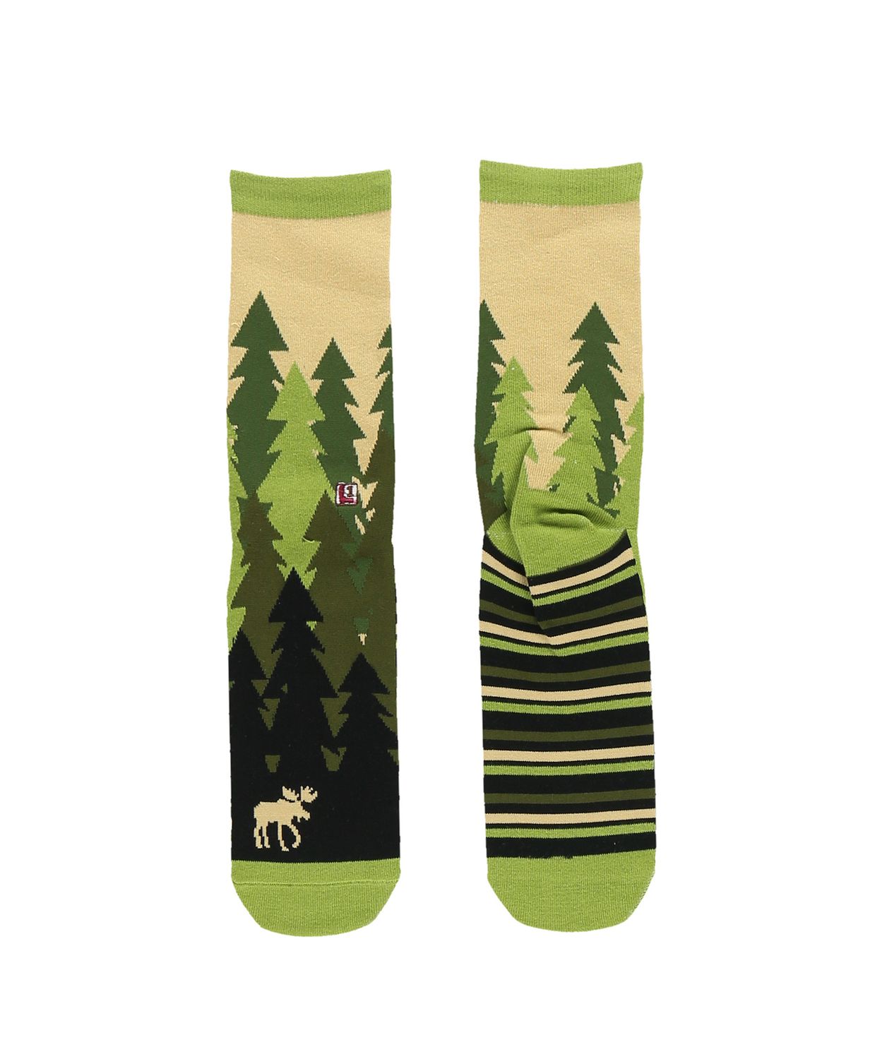 ~Forest Crew Sock:, Size: One Size