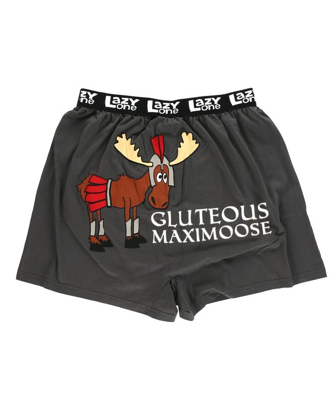 ^ Lazy One: Gluteous Maximoose Boxer