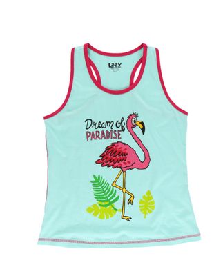 ^^LazyOne Flamingo PJ Tank