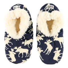Classic Moose BLUE Fuzzy Feet