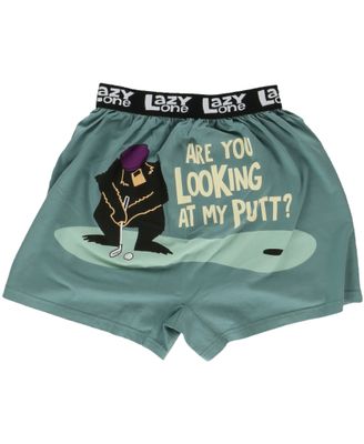 Lazy One: Looking at my Putt Funny Boxer