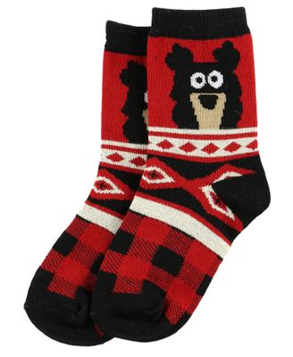 ~Cabin Bear Kid&#39;s Sock