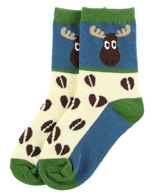 ~Moose Tracks Kid&#39;s Sock